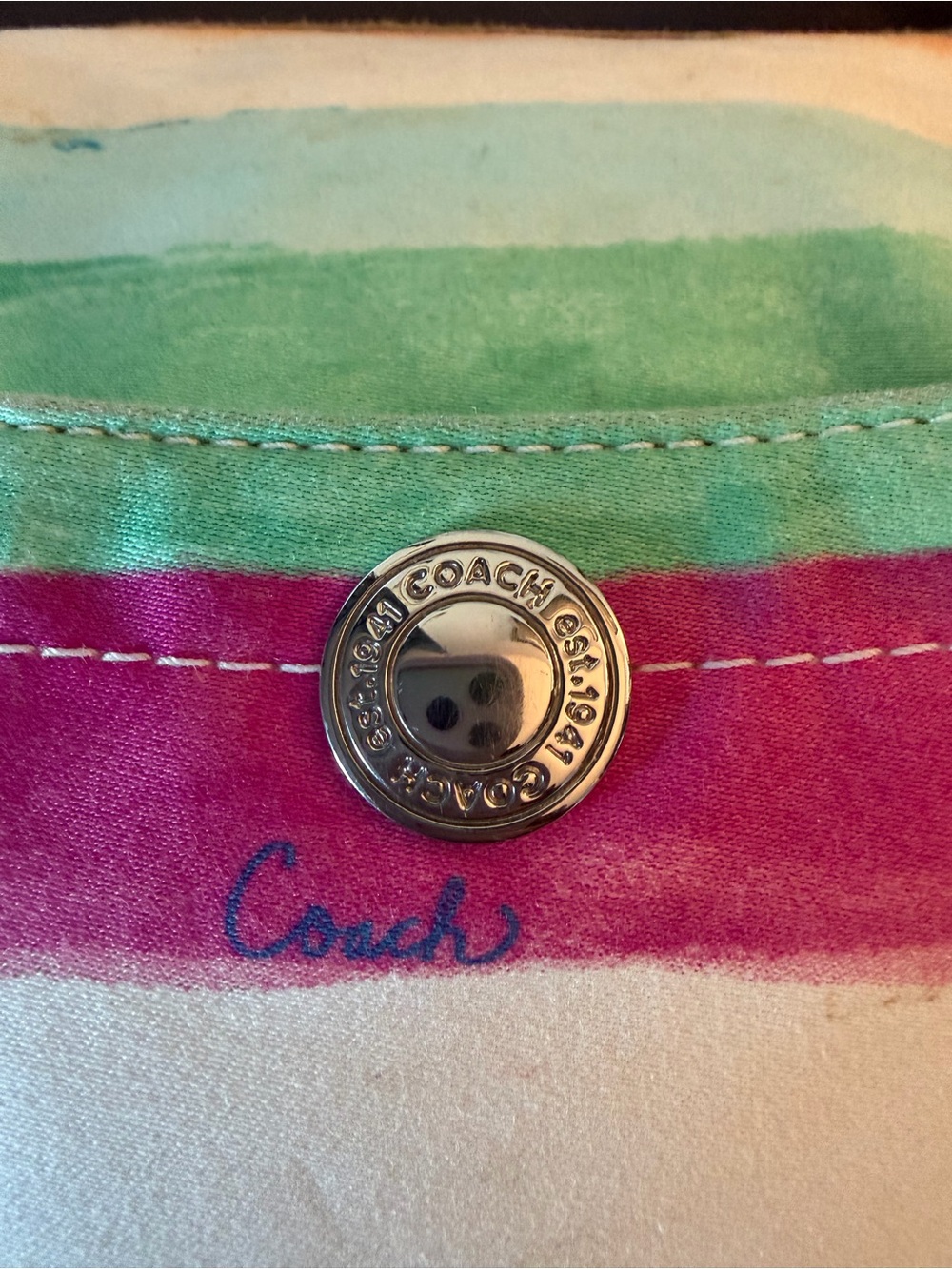 Coach 2006 Hampton Watercolor Hobo Bag - Picture 5 of 6